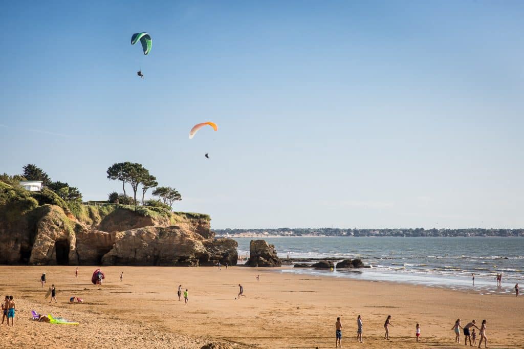 Plage du Gohaud camping Saint-Michel-Chef-Chef