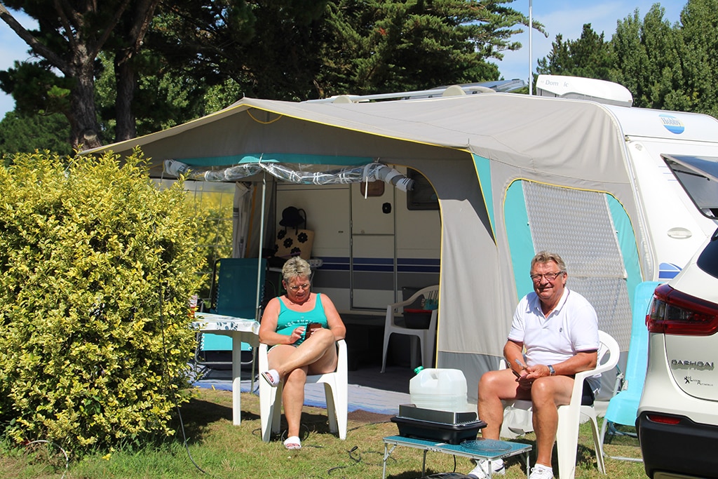 Camping Du Vieux Château : Emplacement Camping Vieux Chateau