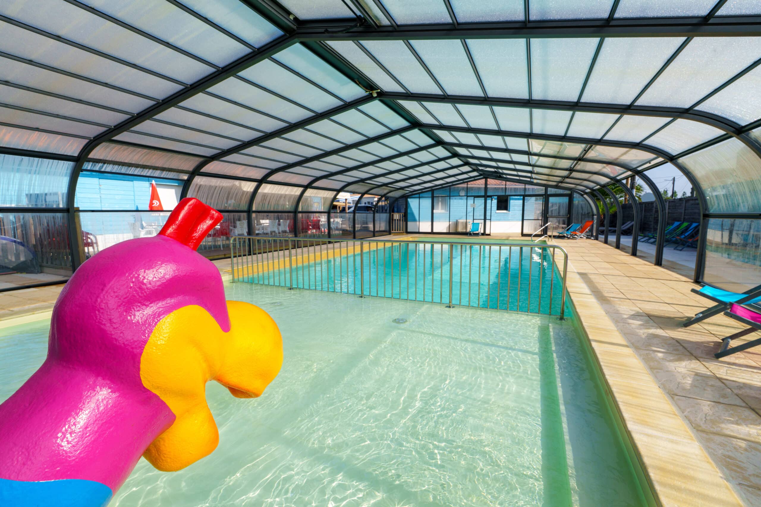 Camping Du Vieux Château : Piscine