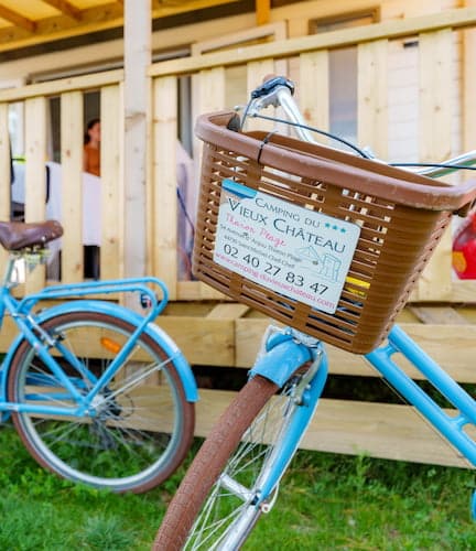 Vélos en location au camping du Vieux Château