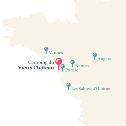 Balades Saint Michel Chef Chef 15 map vieux chateau